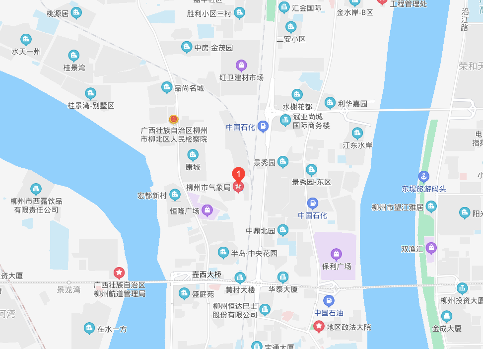 柳州市气象局地图
